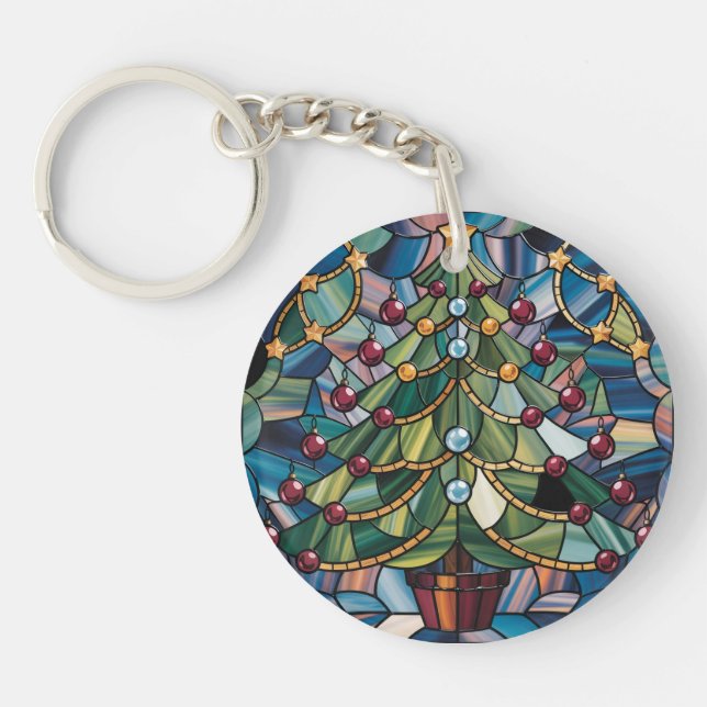 Julgran i Tiffany-stil (Framsidan)