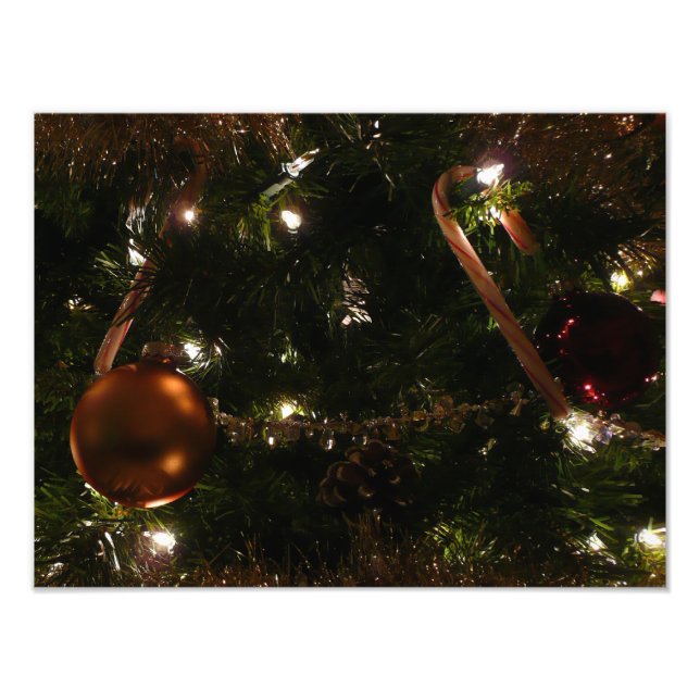 Julgran III Helgdag Scene Fototryck (Framsidan)