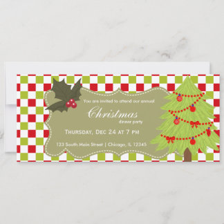Julgran Inbjudningar