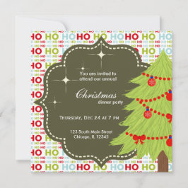 Julgran Inbjudningar