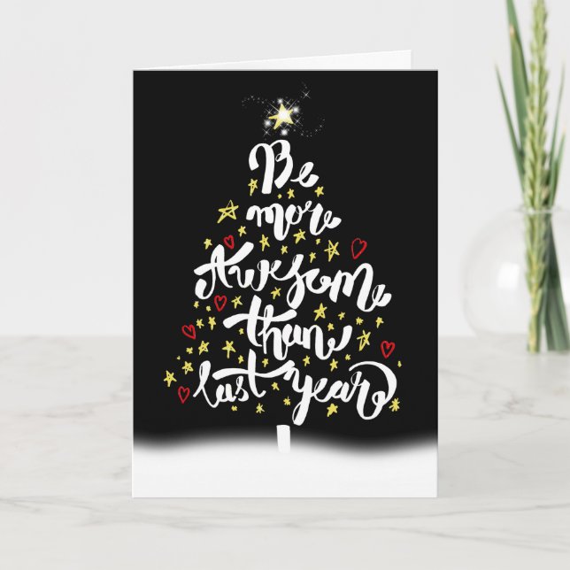 Julgran inspirationsoffert kort (Framsida)