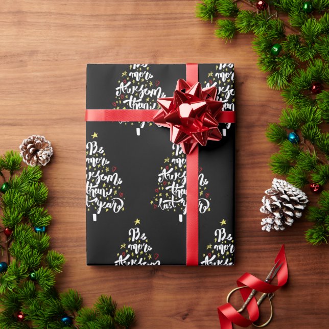 Julgran inspirationsoffert presentpapper (Julgåva)