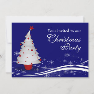 Julgran jul Party Inbjudningar
