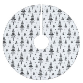 Julgran Julgransmatta Borstad Polyester