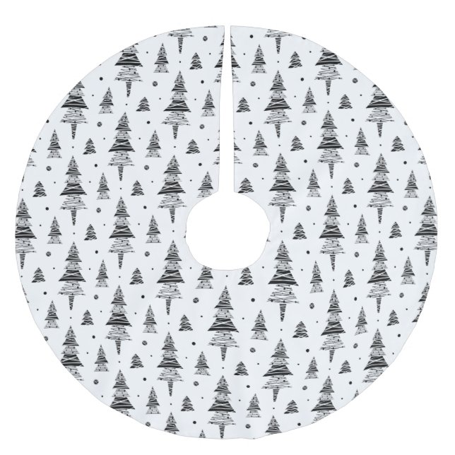 Julgran Julgransmatta Borstad Polyester (Framsidan)