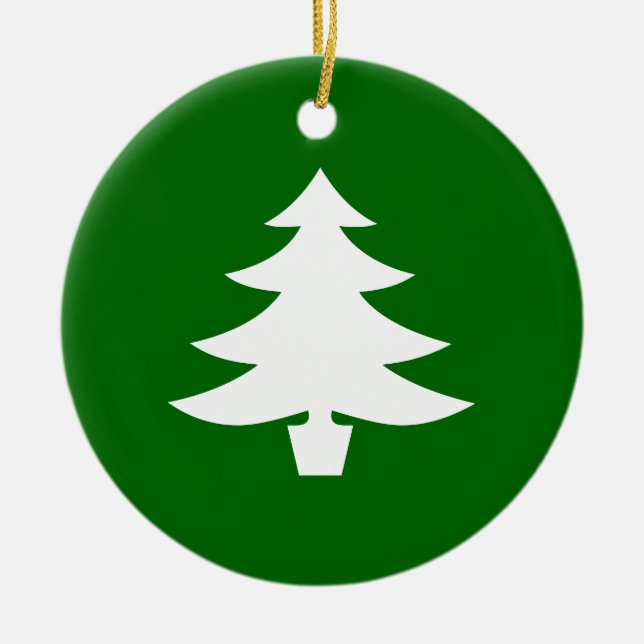 Julgran Julgransprydnad Keramik (Framsidan)