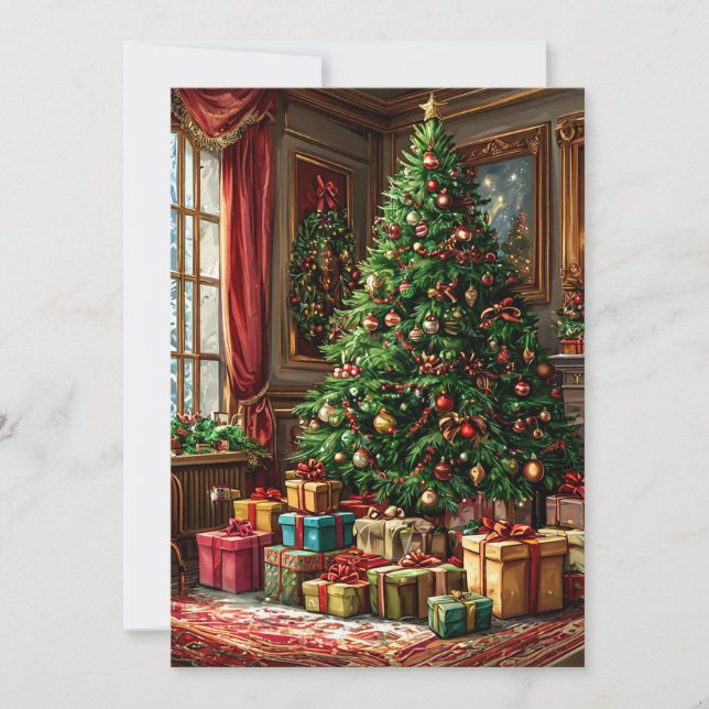 Julgran Julkort (Framsida)