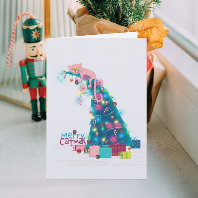 Julgran Julkort Kort (Skapare uppladdad)