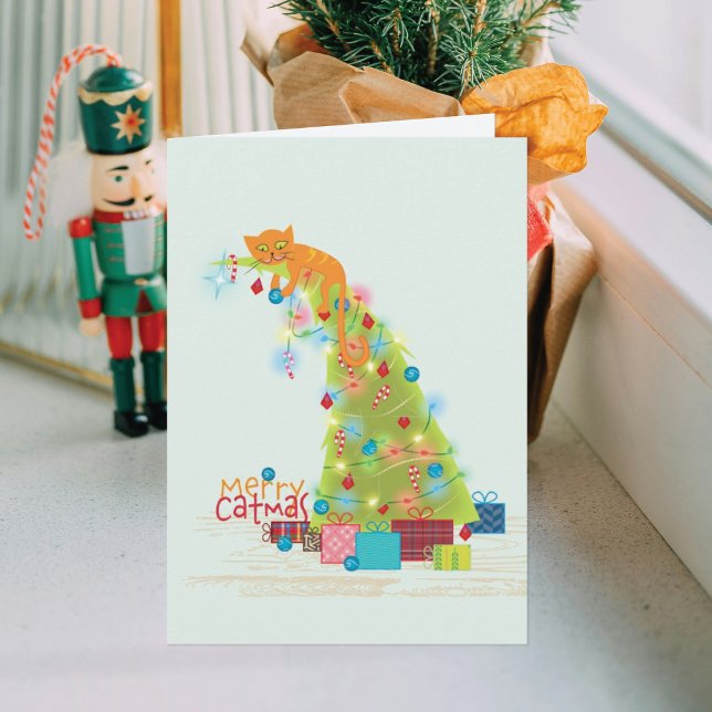 Julgran Julkort Kort (Skapare uppladdad)