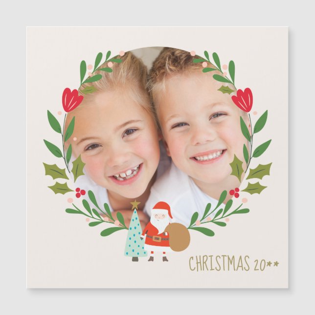 Julgran Julkrans Foto (Framsida)