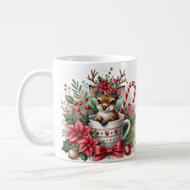 Julgran Julmugg Kaffemugg (Vänster)