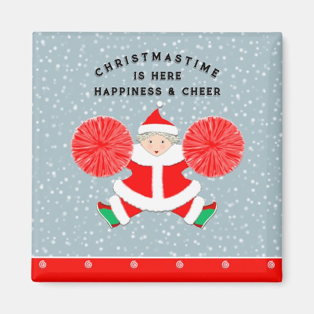 Julgran Julstöd Fyllnadspresenter Magnet (Framsidan)