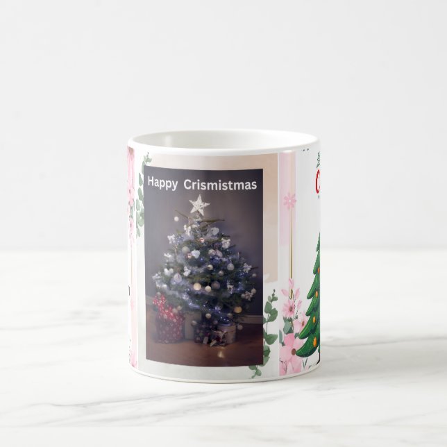 Julgran Kaffe Mugg | Festive Holiday  (Center)