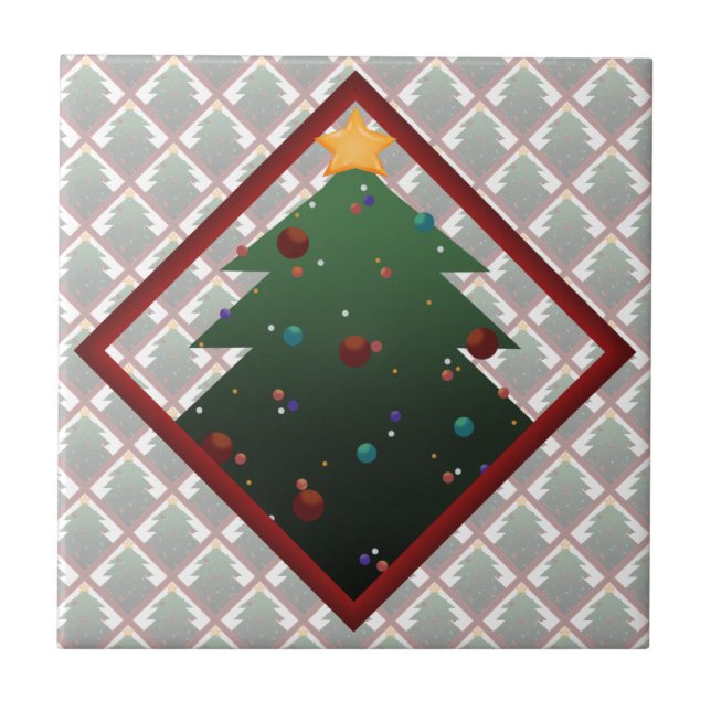 julgran kakelplatta (Framsidan)