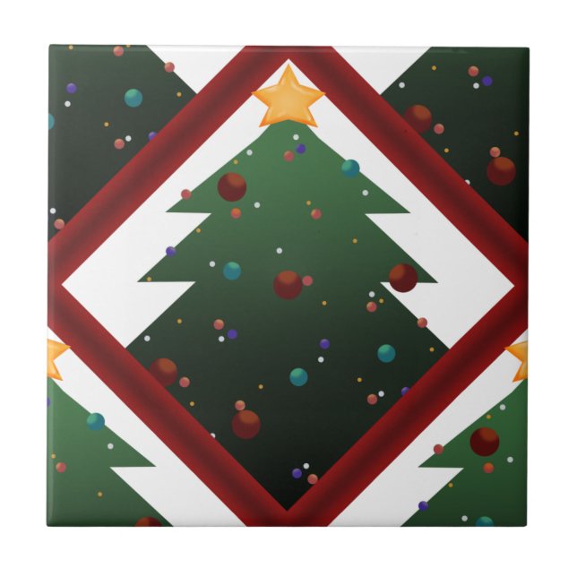 julgran kakelplatta (Framsidan)
