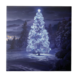 Julgran Kakelplatta