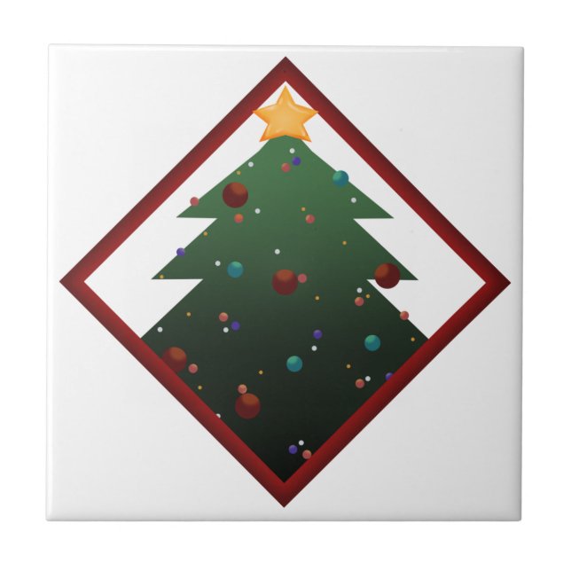 julgran kakelplatta (Framsidan)