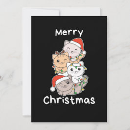 Julgran Katter Juldjur Katter Julkort