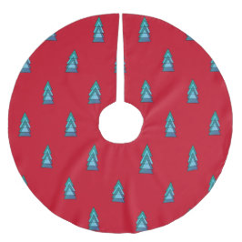 Julgran-kjol efter dalDesignNZ Julgransmatta Borstad Polyester