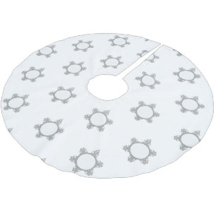 Julgran-kjol efter dalDesignNZ Julgransmatta Borstad Polyester