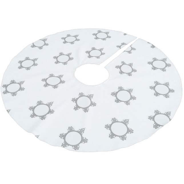 Julgran-kjol efter dalDesignNZ Julgransmatta Borstad Polyester (Vinklad)