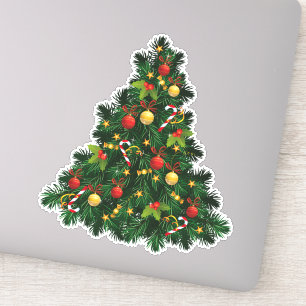 Julgran Klistermärken