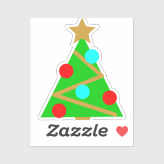 Julgran Klistermärken