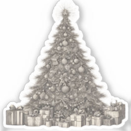 Julgran Klistermärken