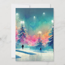 Julgran-kort för dekorerat god jul