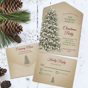 Julgran Kraft Papper Company Julfest