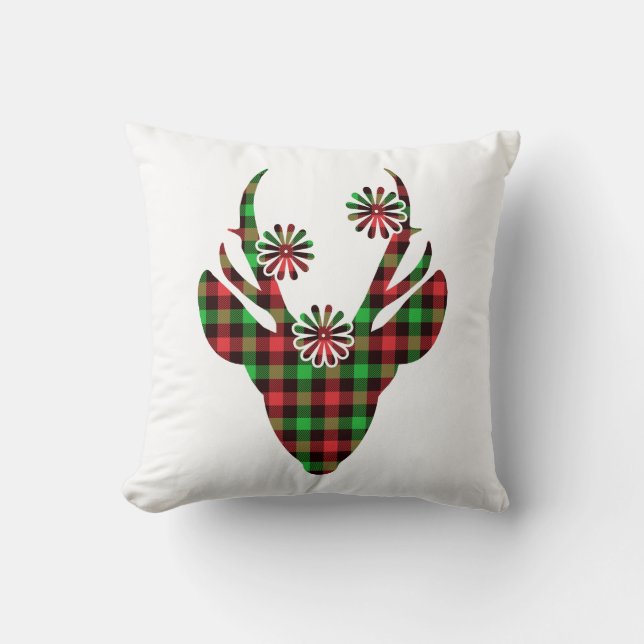 Julgran Kuddfodral Kudde (Framsida)