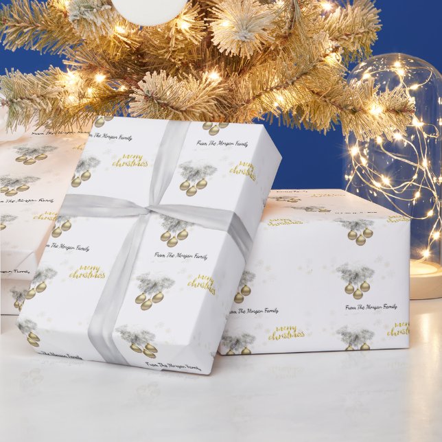 Julgran, kulor God Jul   Presentpapper (Helgdagar)