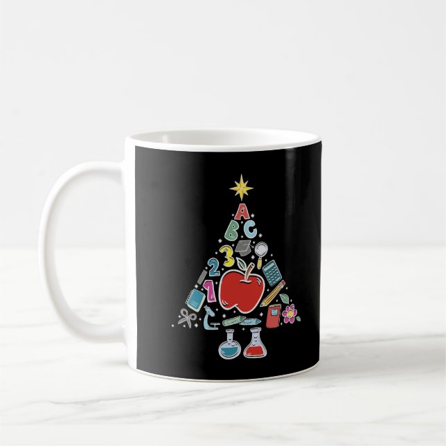 Julgran Lärare vid utbildningsskolan Kaffemugg (Vänster)
