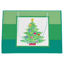Julgran Large Gift Bag