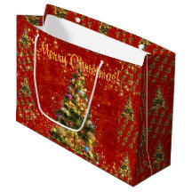 Julgran Large Gift Bag
