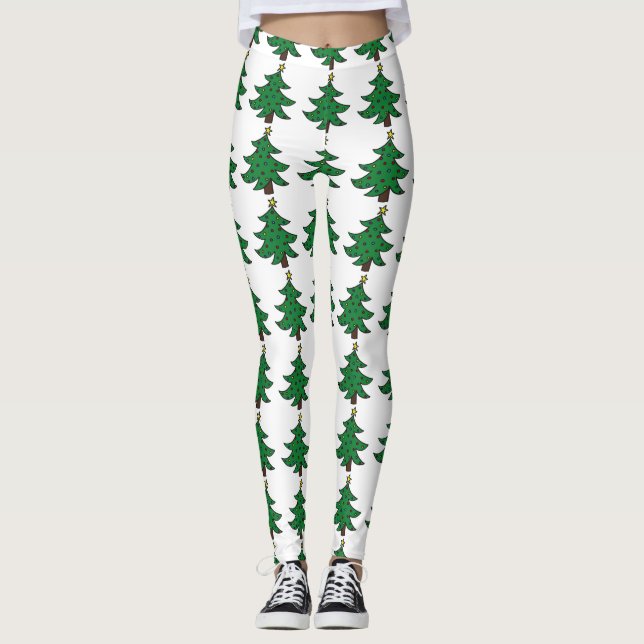 Julgran Leggings (Framsida)