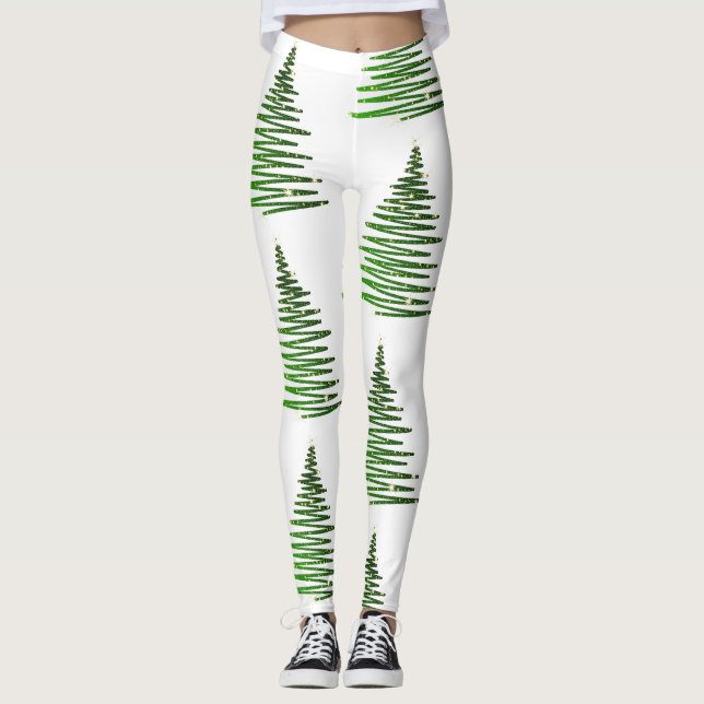 Julgran Leggings (Framsida)
