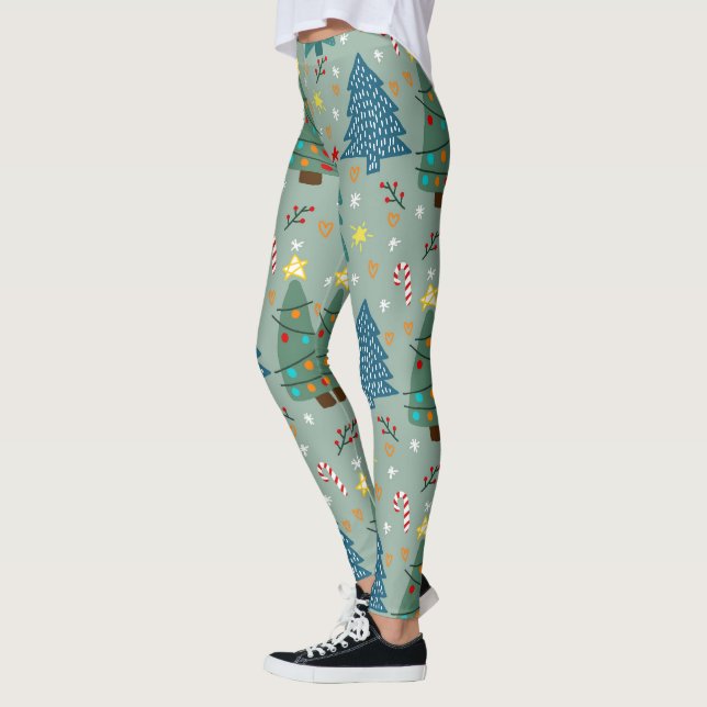 Julgran Leggings (Vänster)