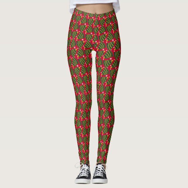 Julgran Leggings (Framsida)