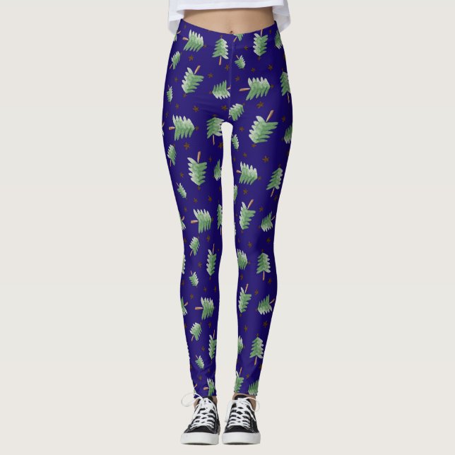 Julgran Leggings (Framsida)