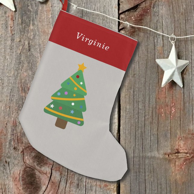 Julgran Liten Julstrumpa (Christmas Tree Small Christmas Stocking)