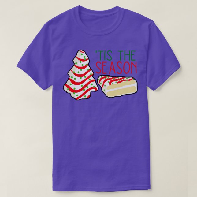 Julgran Little Debbie Cake T Shirt (Design framsida)