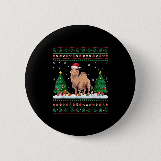 Julgran Ljus Bactrian Camel Santa Ugly Xm Knapp (Framsida)