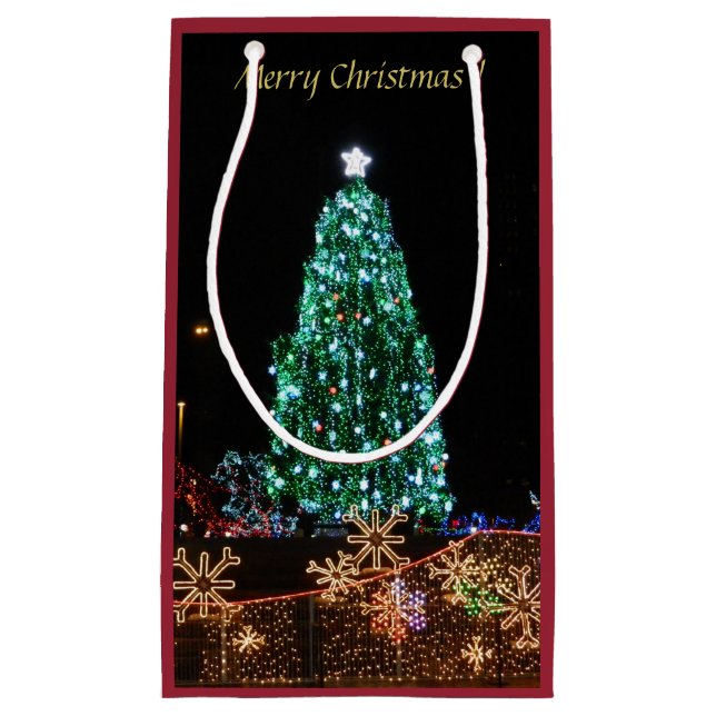 Julgran Ljus Gift Bag (Framsidan)