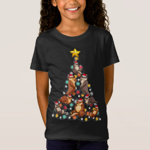 julgran: Lustig otter christmas T Shirt