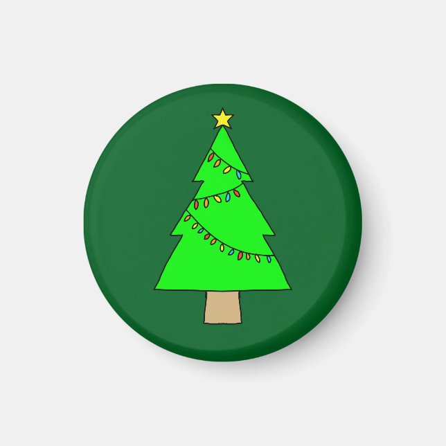 Julgran Magnet (Framsidan)