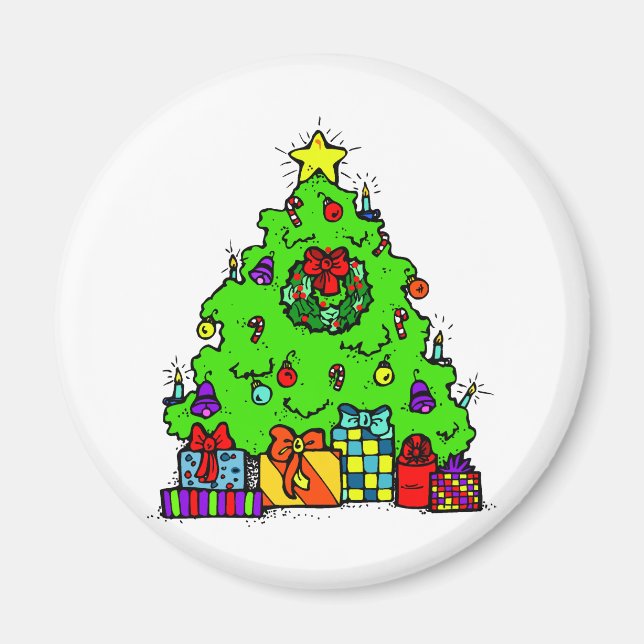 Julgran Magnet (Framsidan)