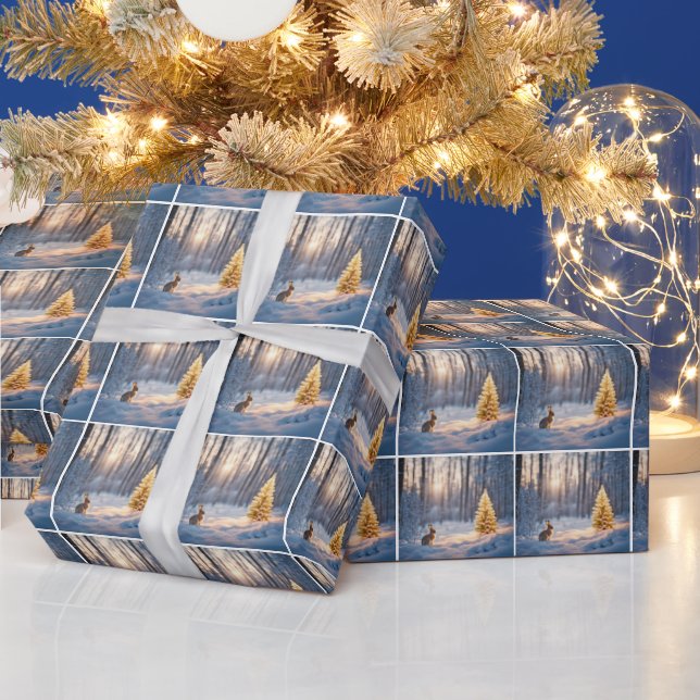 Julgran med Bunny Presentpapper (Helgdagar)