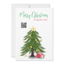 Julgran med det röda platta Helgdag