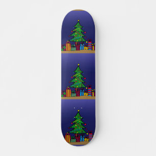 Julgran Mini Skateboard Bräda 18,5 Cm